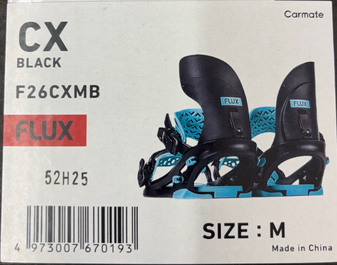 FLUX / CX / BLK / Mサイズ　新品未使用