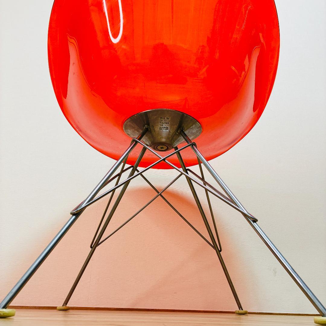 Kartell　カルテル　ERO S エロエス　クリアレッド　チェア　椅子