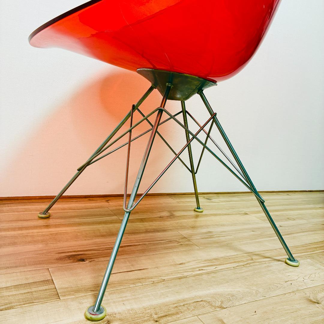 Kartell　カルテル　ERO S エロエス　クリアレッド　チェア　椅子