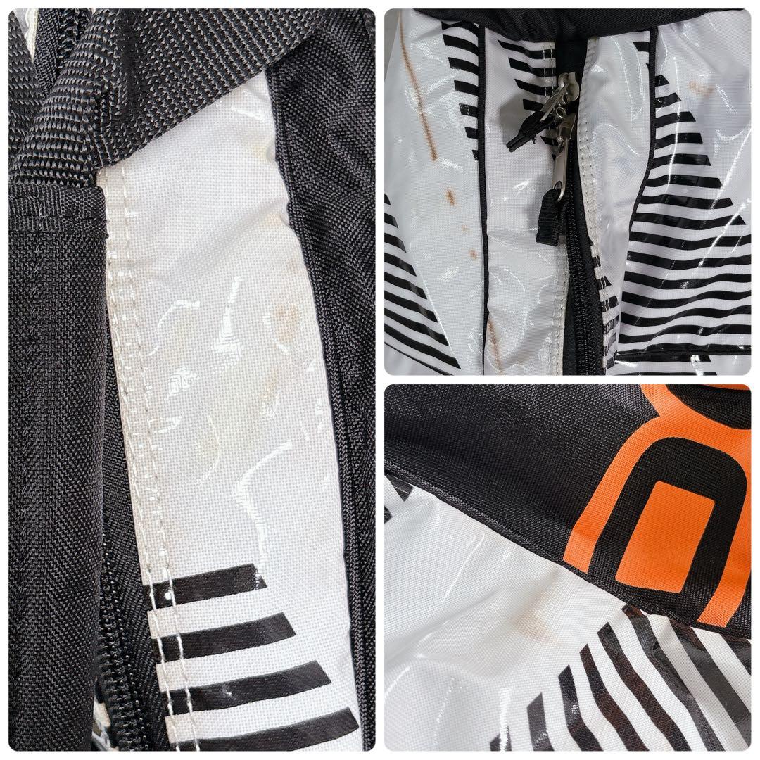 T657 OGIO オジオ ゴルフ キャディバッグ トラベルケース ゼブラ 白黒