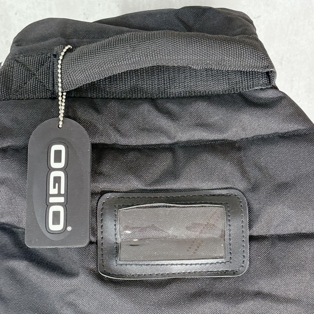 T657 OGIO オジオ ゴルフ キャディバッグ トラベルケース ゼブラ 白黒
