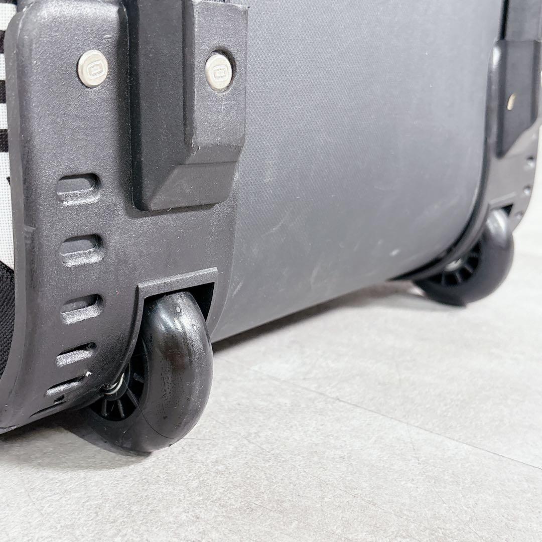 T657 OGIO オジオ ゴルフ キャディバッグ トラベルケース ゼブラ 白黒