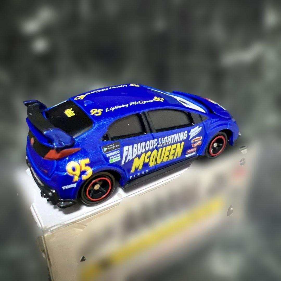 カスタム　特注トミカ　シビックタイプRベース　カーズ　マックィーン