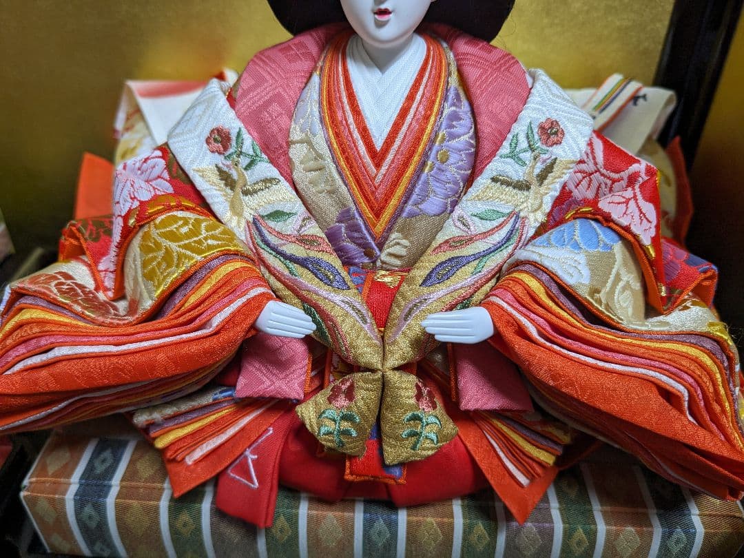 雛人形 有織 極上本仕立 京都白川流 峰 明作