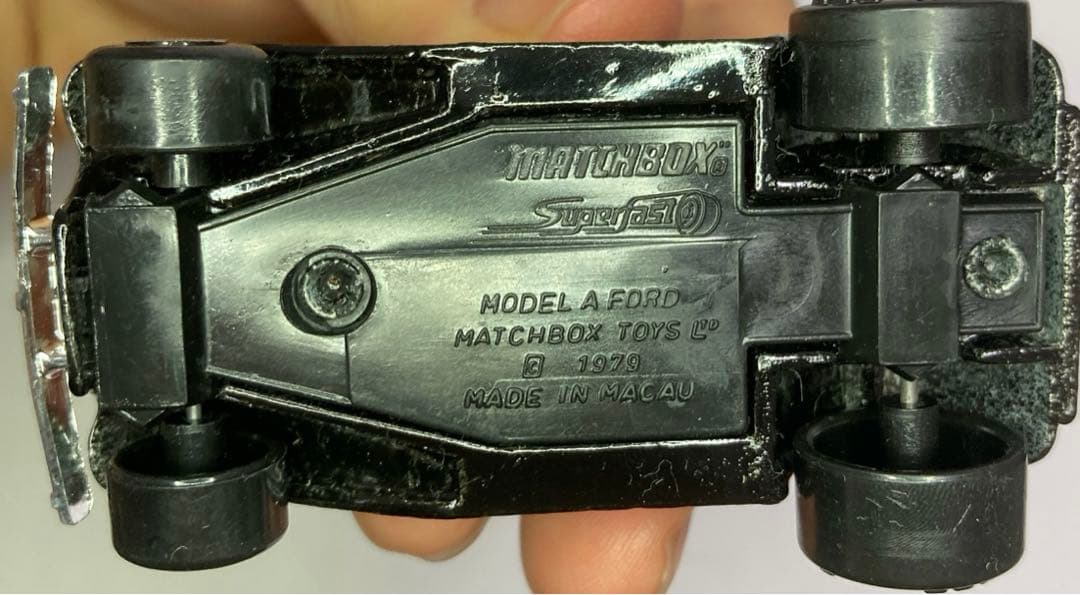 ★希少★青箱マッチボックス★MB-73 フォードモデルA FORD 黒 マカオ製