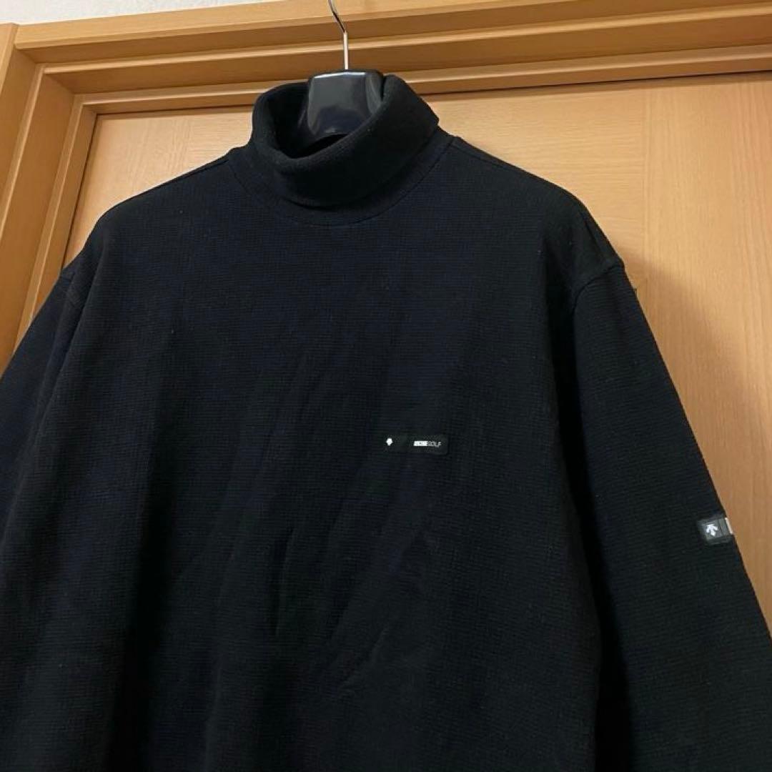 デサント ゴルフ タートルネック 長袖 Tシャツ ロンティー トップス