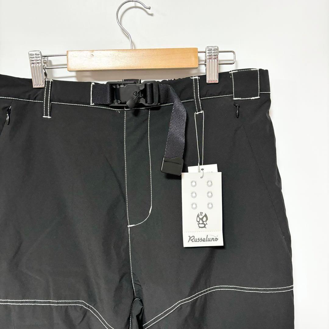 新品 ラッセルノ ゴルフ ウィンド ストップ ロング パンツ ブラック L 5