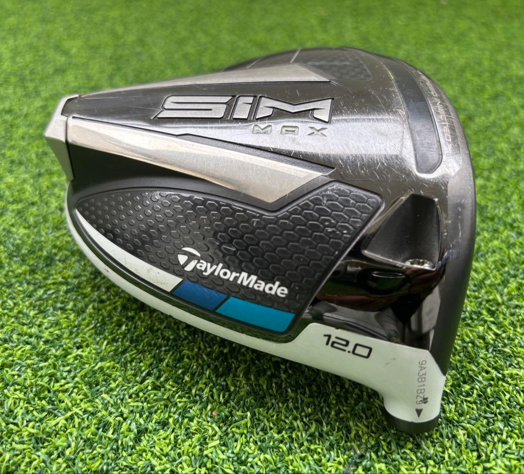 TaylorMade SIM MAX ドライバー 12.0度　ヘッドのみ