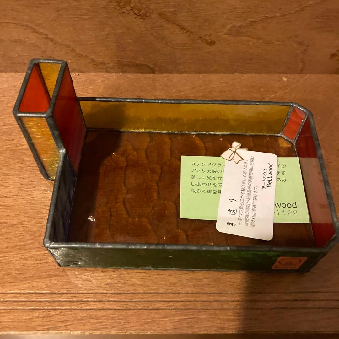 新品未使用　手作りステンドグラス　アース  ハウス　Bellwood