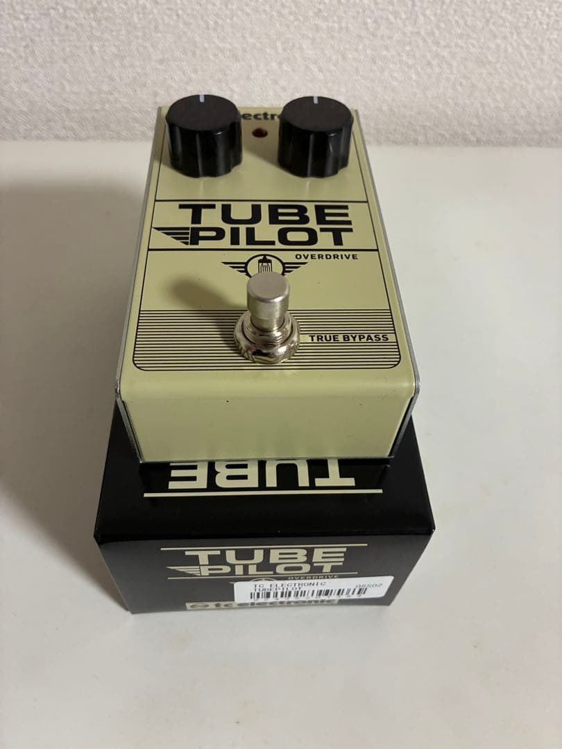 tc electronic TUBE PILOT OVERDRIVE 真空管交換