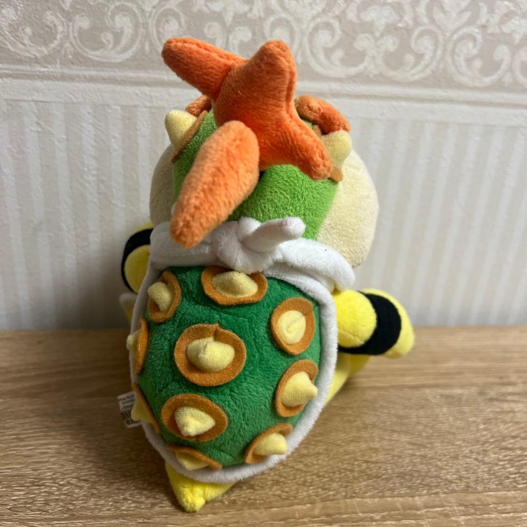 【匿名配送✨️】 クッパJr ぬいぐるみ 三英貿易 レトロ スーパーマリオ