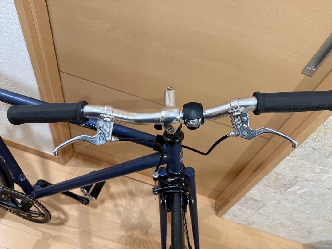 【値下げ】FUJI FEATHER ピストバイク ダークブルー 700C