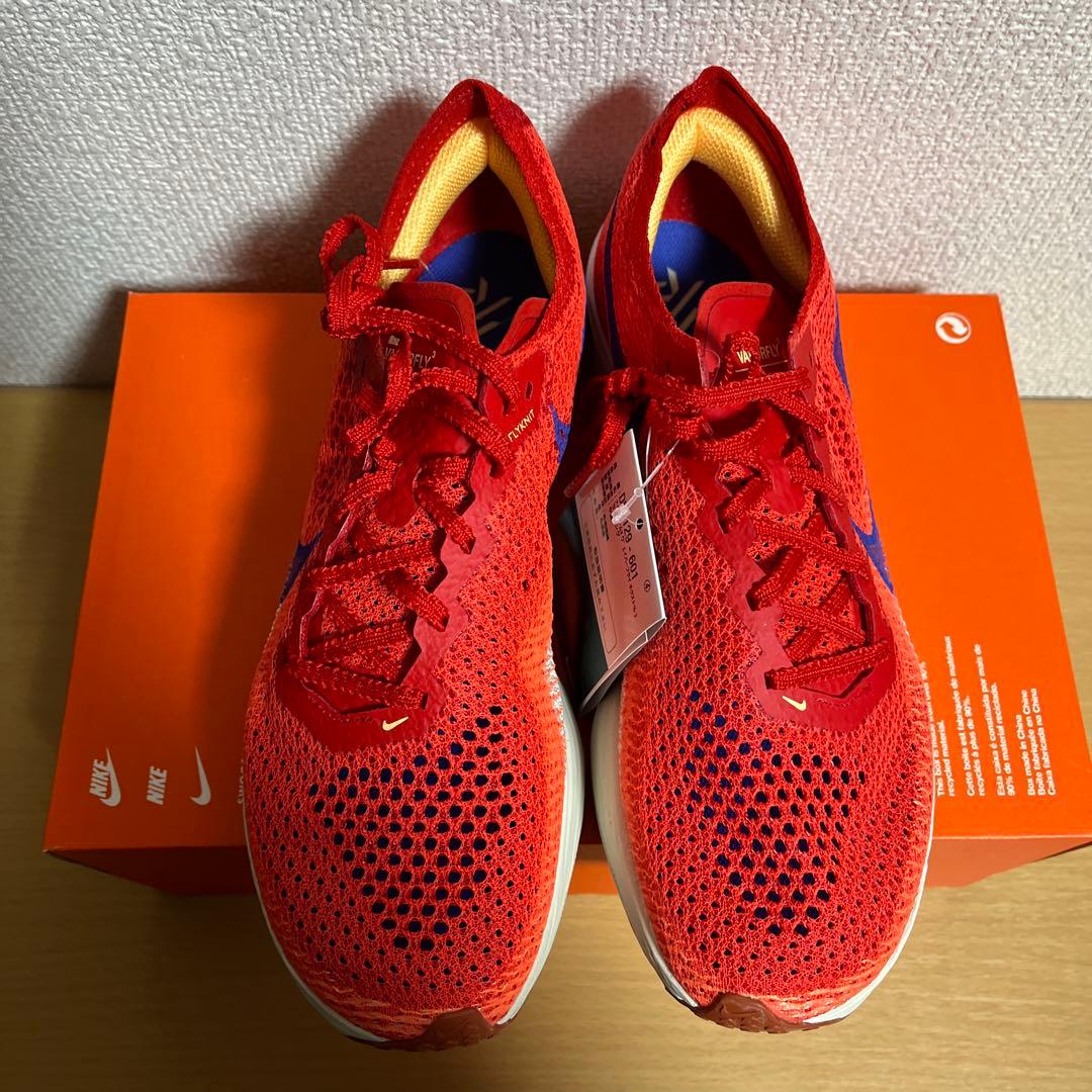 新品 ZOOMX VAPORFLY NEXT% 3 RED 24.5cm