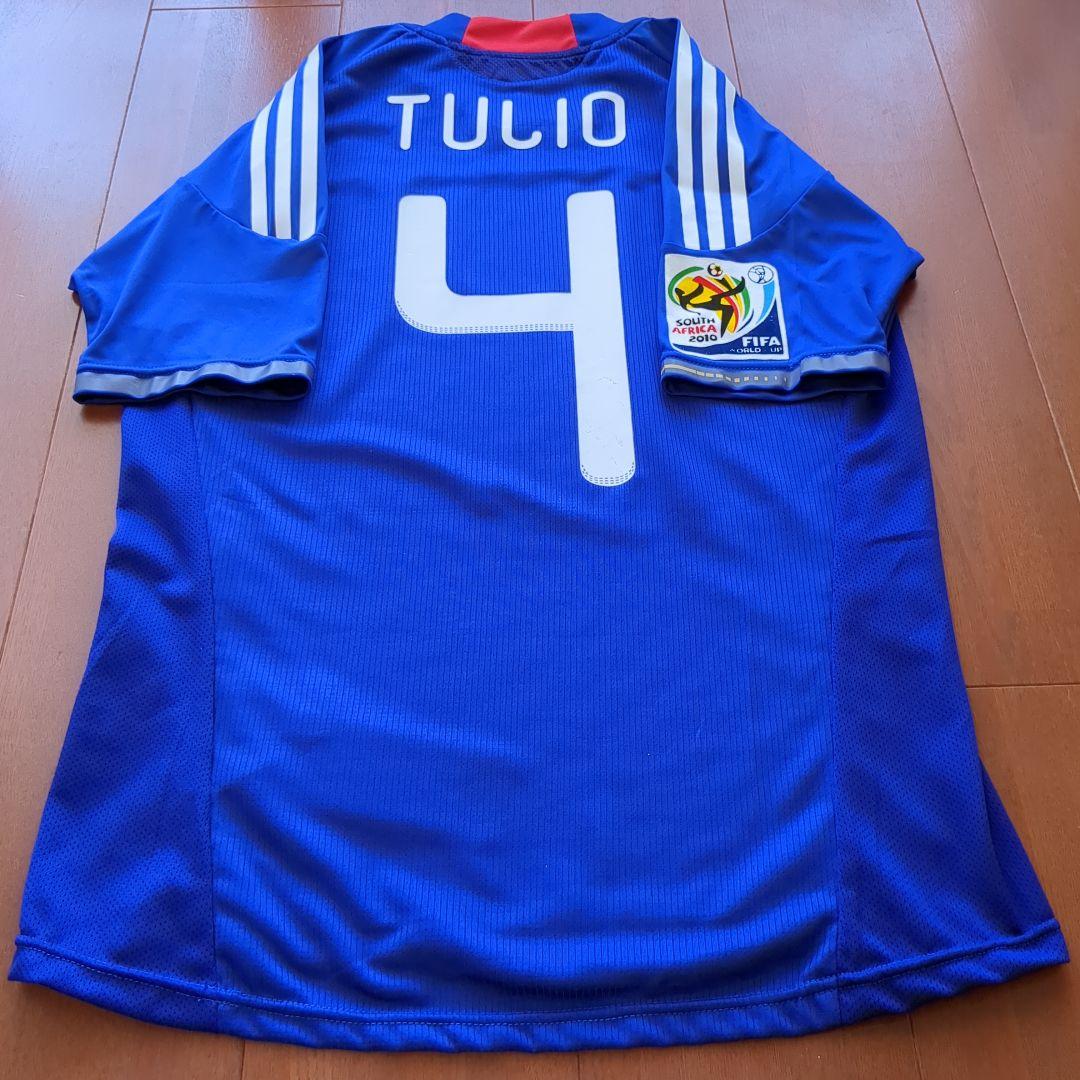最終出品稀少❣️闘莉王マーキング入⚽オーセンティックサッカー日本代表ユニフォーム