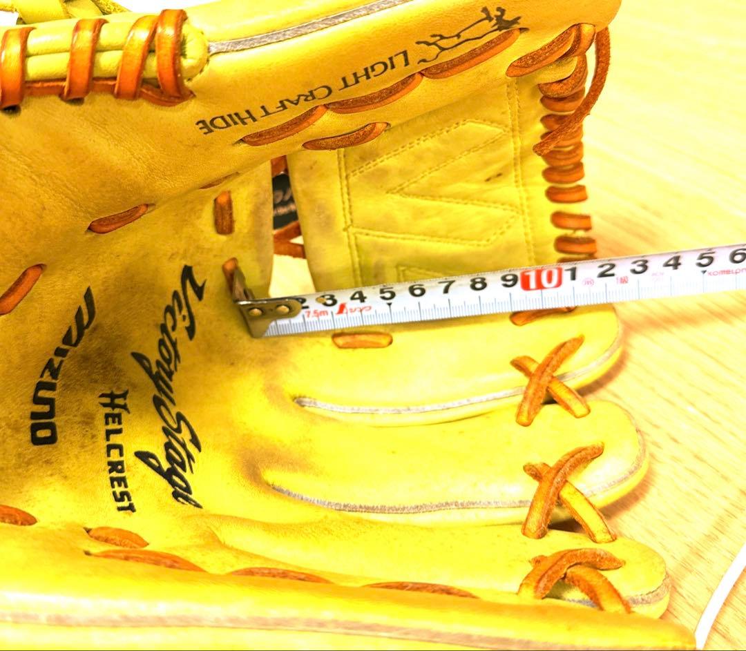 Mizuno Victory Stage 軟式グローブ イエロー