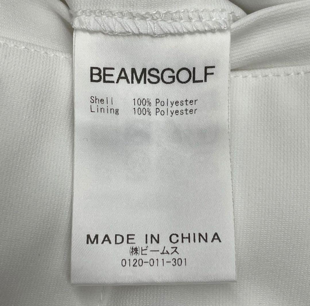 【美品】BEAMSGOLF ビームスゴルフ ホワイト プリーツスカート