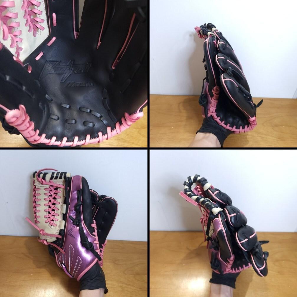 ミズノ ブレイブスピリット 限定 メタリックカラー 美品 内野用 軟式グローブ