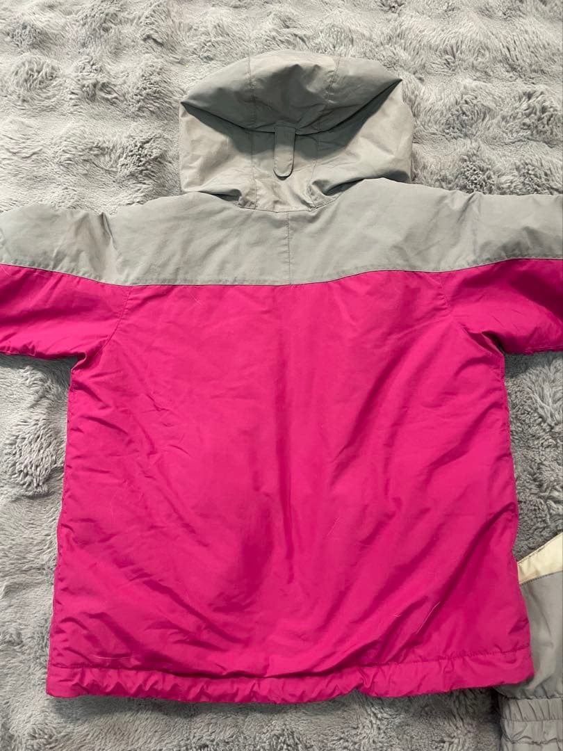 即発送可　mont-bell 子ども用スキーウェア 上下セット　140cm