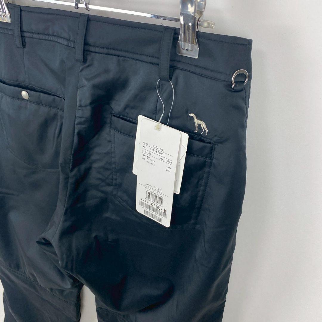 新品 adabat アダバット ゴルフパンツ Dカン付 ソーラーセンサーL 撥水