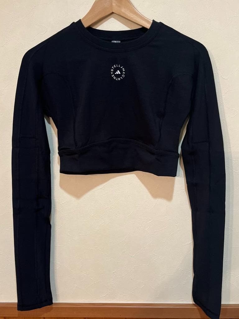 新品 ★ アディダス バイ ステラマッカートニー ★ 長袖クロップトップ
