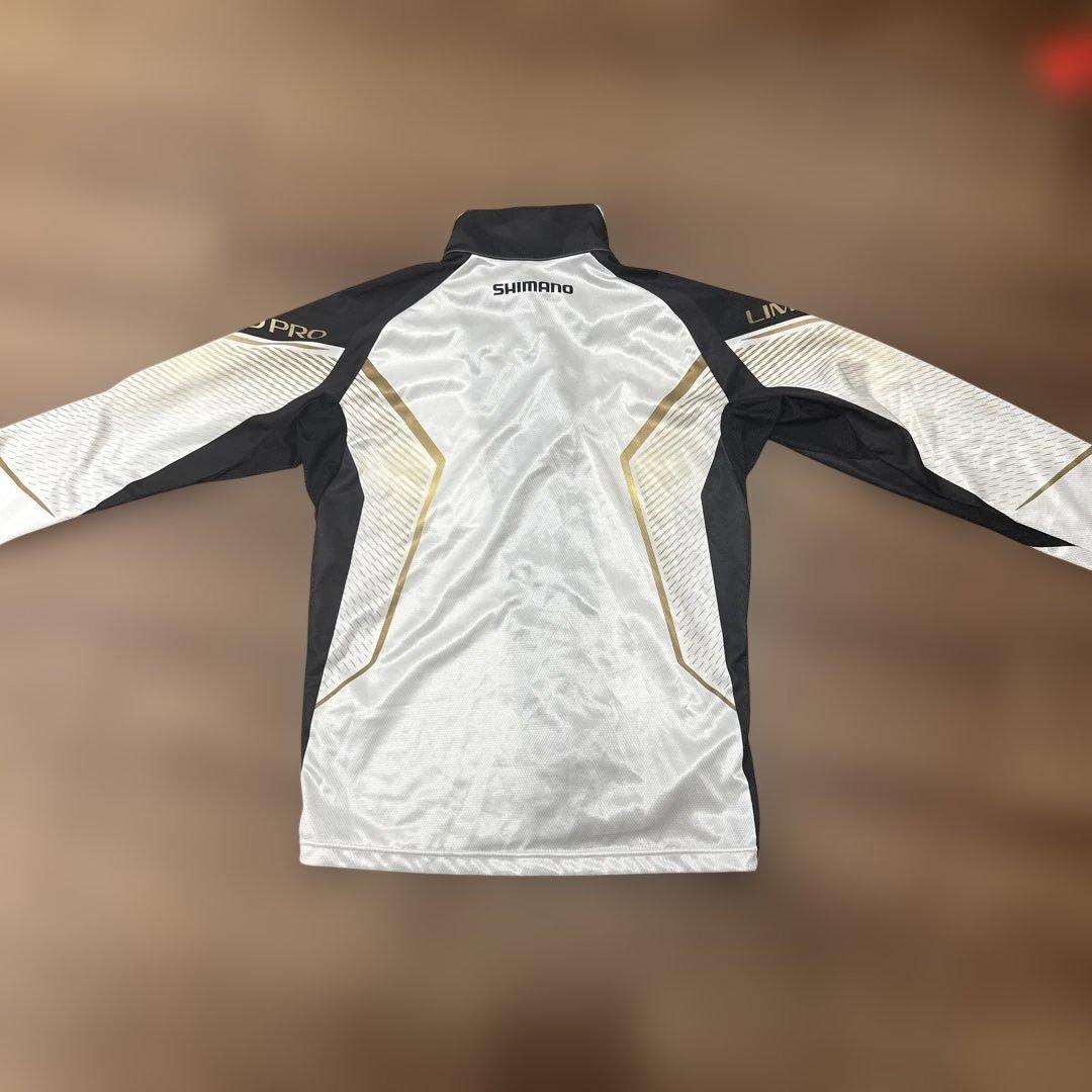 美品　シマノ リミテッドプロ フルジップシャツ　L