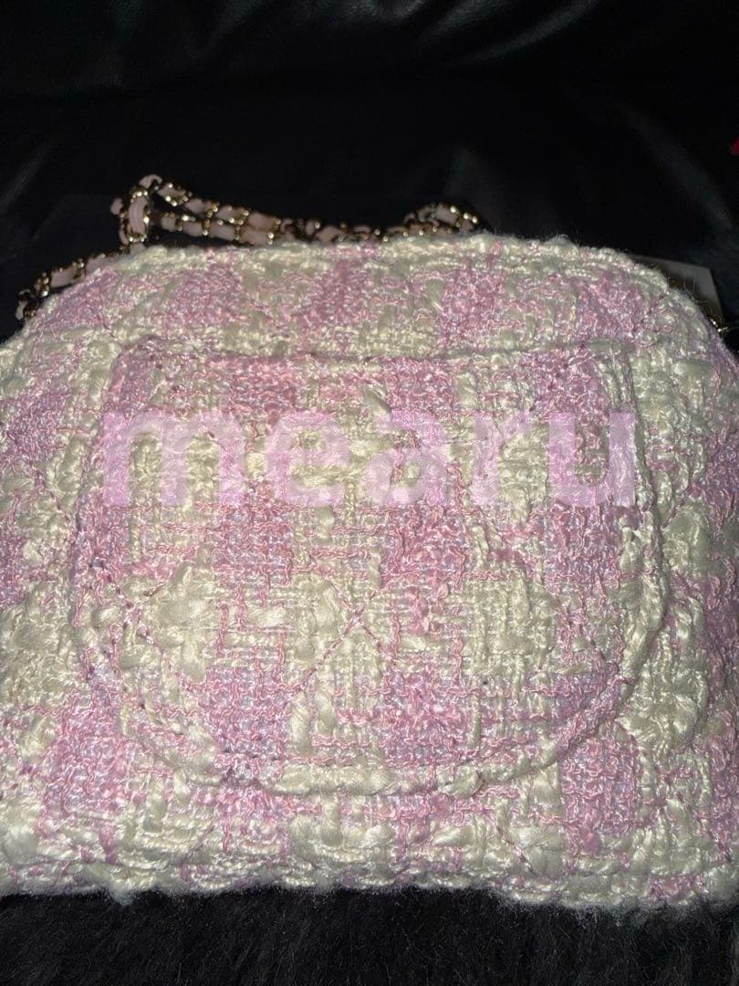 CHANEL 千鳥柄ミニショルダーバック　ピンク　ノベルティ　VIP顧客限定