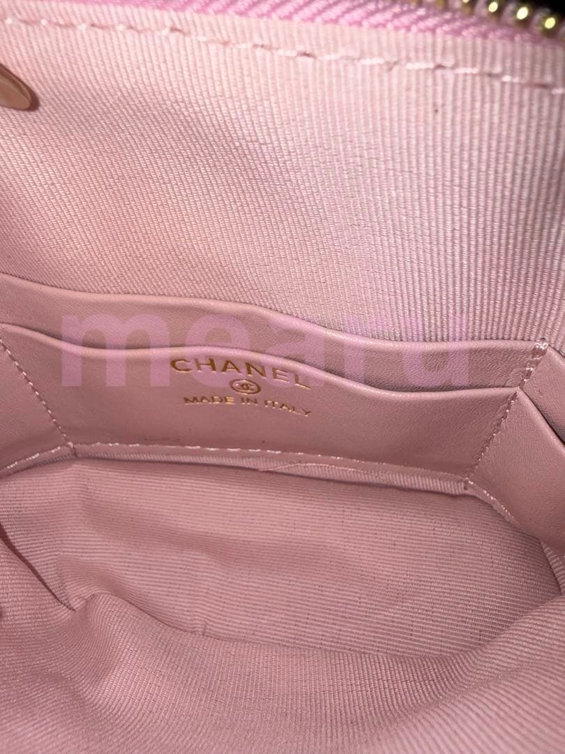 CHANEL 千鳥柄ミニショルダーバック　ピンク　ノベルティ　VIP顧客限定