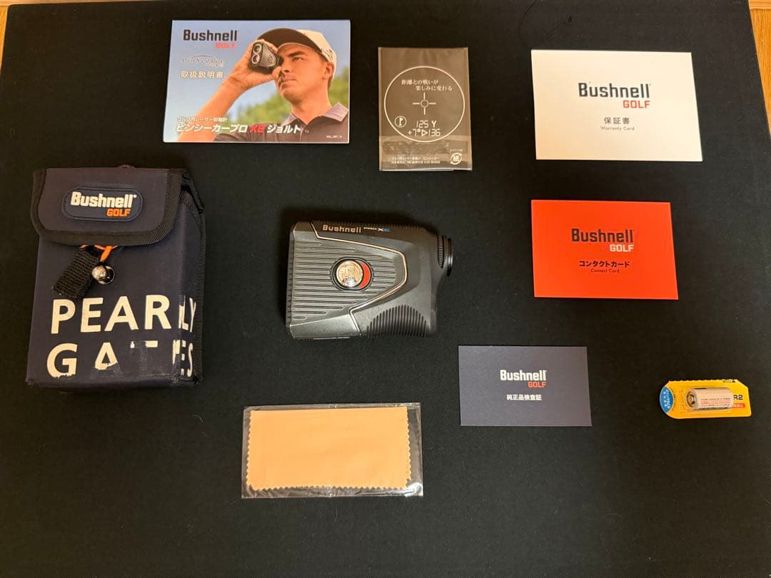 【美品】Bushnell ゴルフ用距離計　パーリーゲイツコラボ