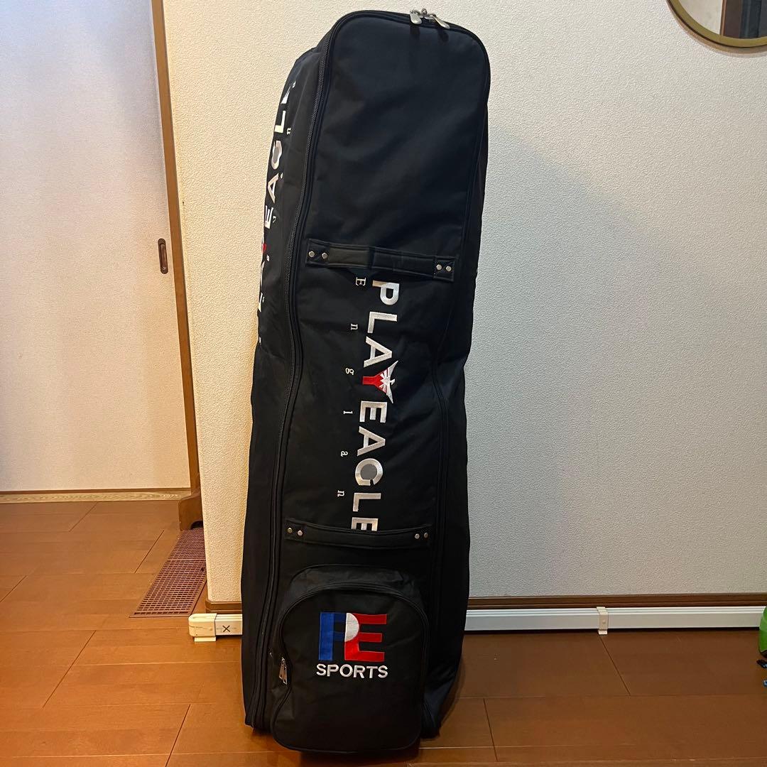 PLAYEAGLE 折りたたみ　ゴルフトラベルバッグ　キャリー付き