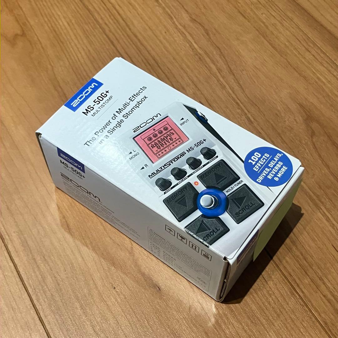 【新品未開封】ZOOM MS-50G+ マルチエフェクター