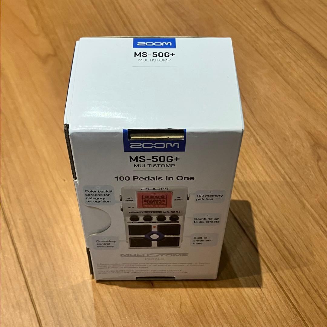 【新品未開封】ZOOM MS-50G+ マルチエフェクター