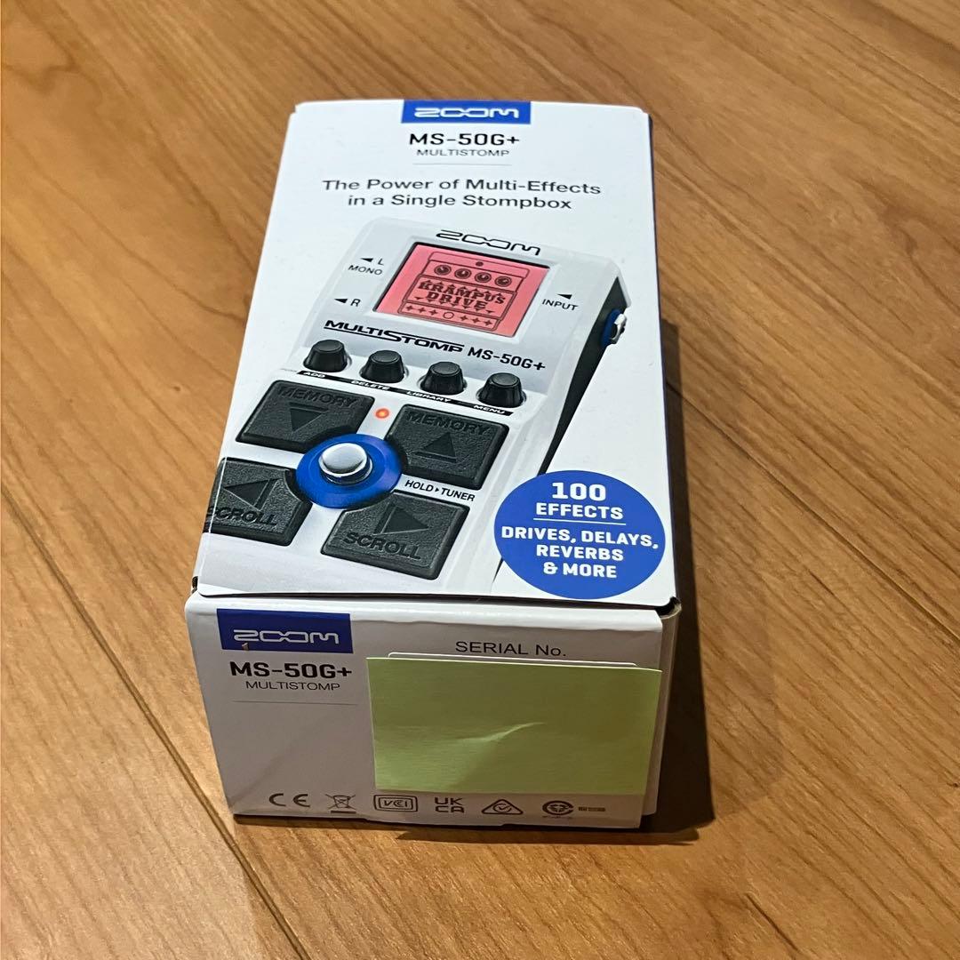 【新品未開封】ZOOM MS-50G+ マルチエフェクター