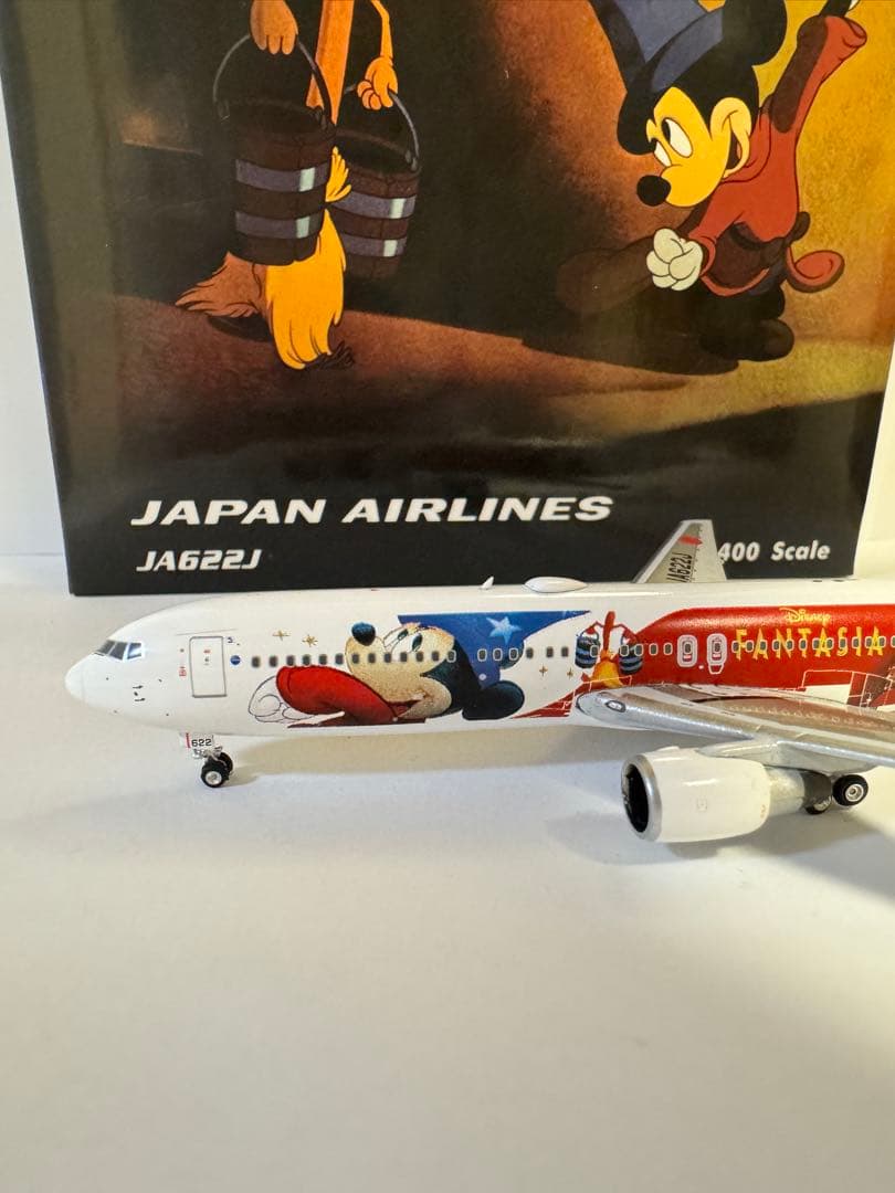 日本航空JAL B767-300ファンタジア ダイキャストモデル 1/400