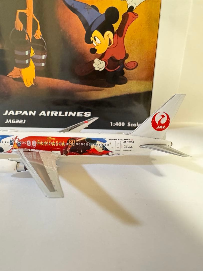 日本航空JAL B767-300ファンタジア ダイキャストモデル 1/400