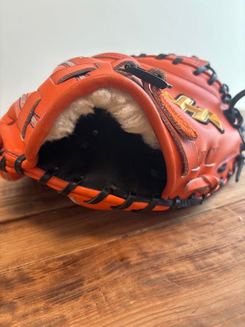 ハタケヤマ硬式キャッチャーミット　捕手　右投げ　V-M8HR