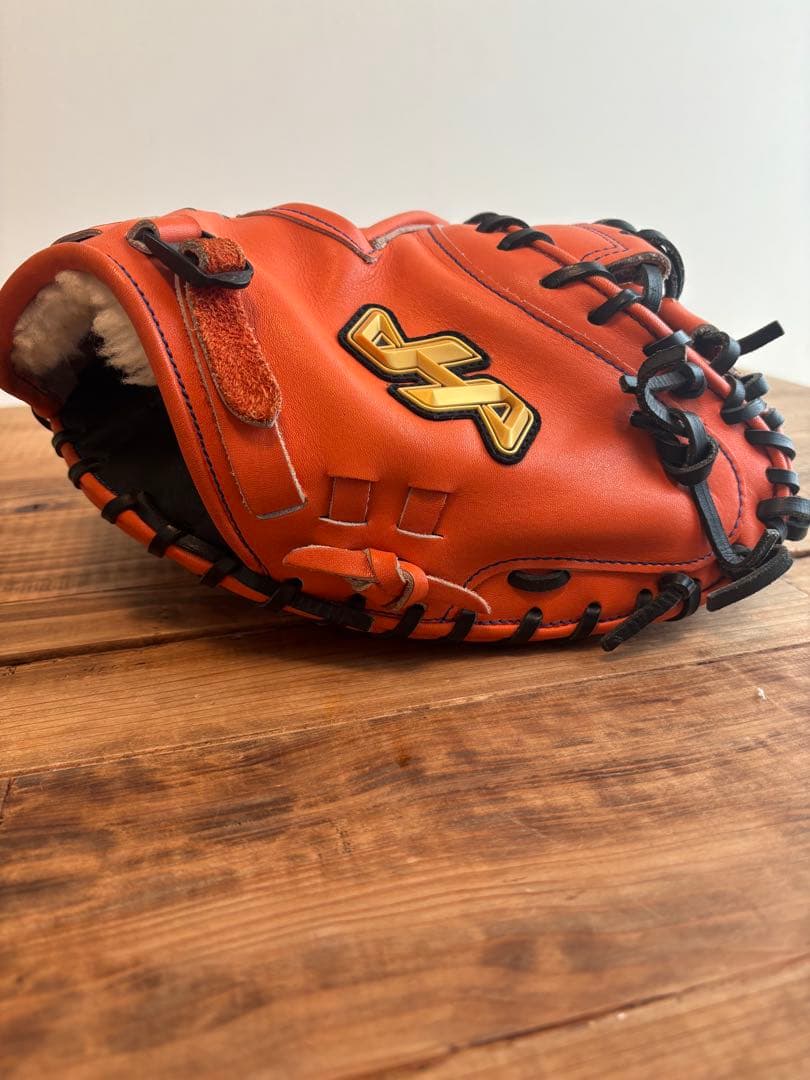 ハタケヤマ硬式キャッチャーミット　捕手　右投げ　V-M8HR