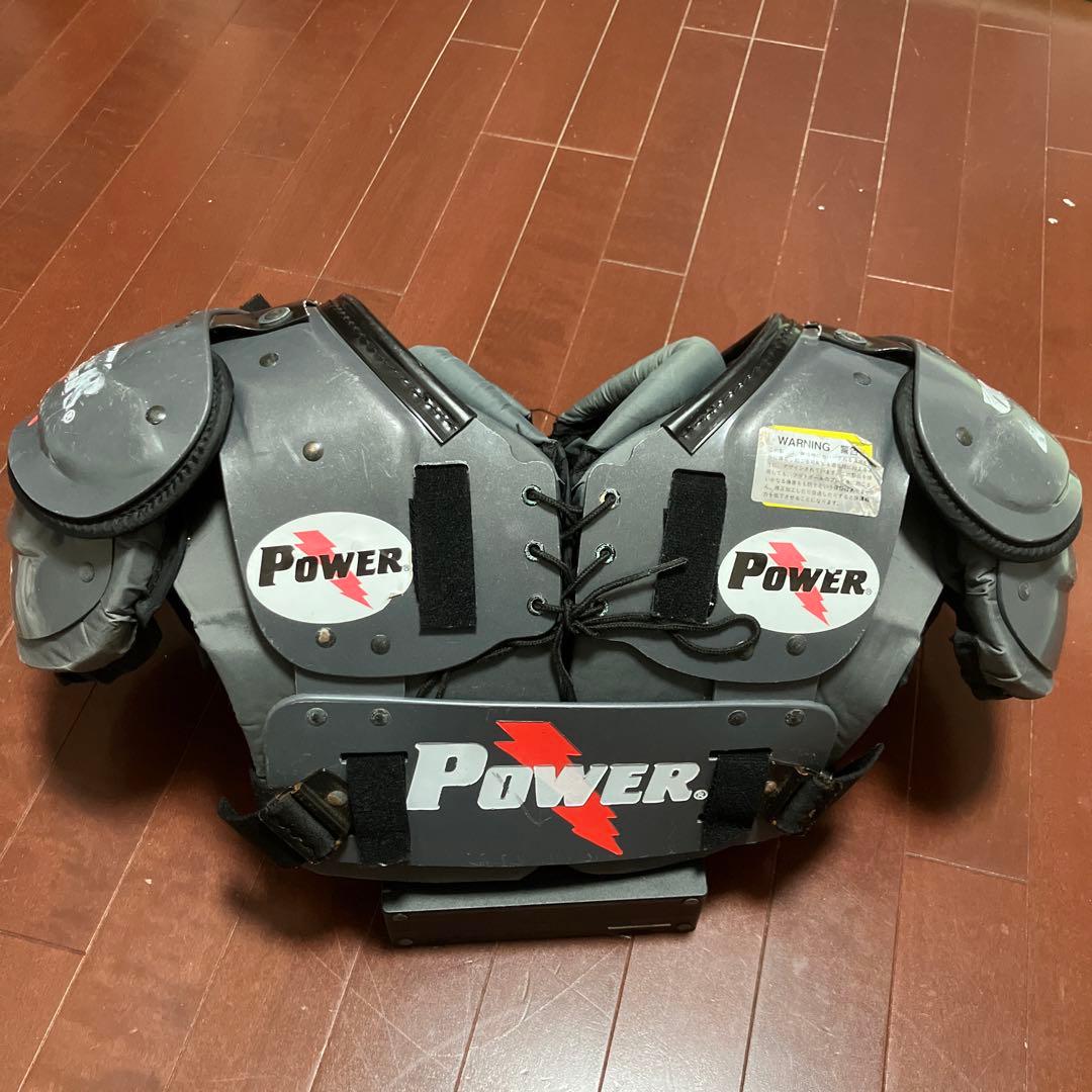 アメリカンフットボール　ヘルメット+ショルダーセット