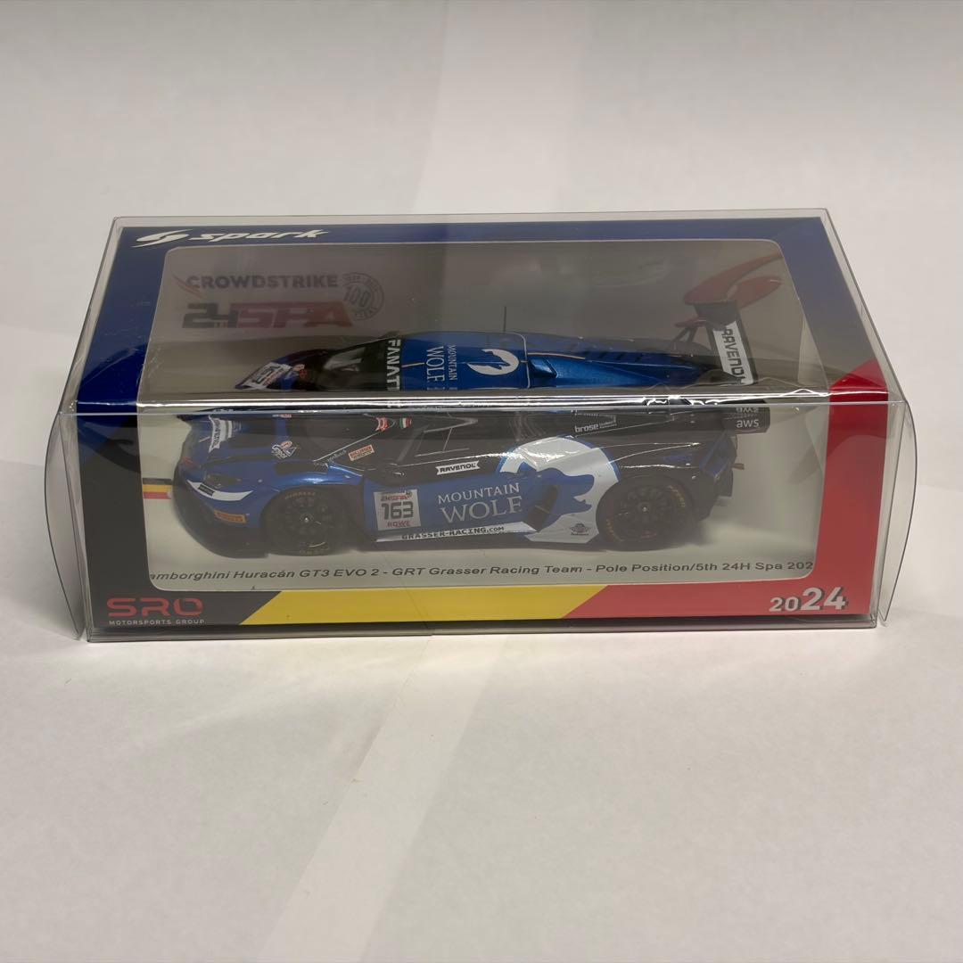 ミニカー spark 1/43 huracan gt3 evo2 GRT no,163