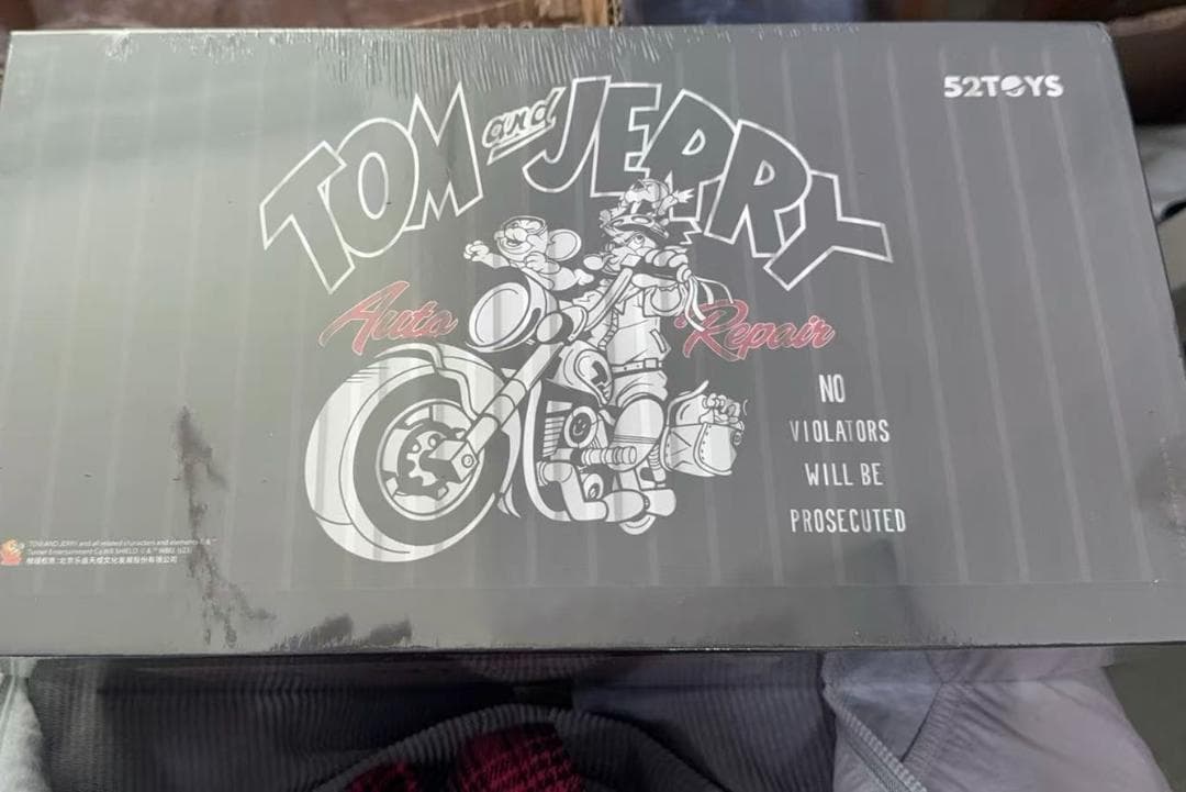 トムとジェリー　レトロバイク　フィギュア　52toys　WarnerBros