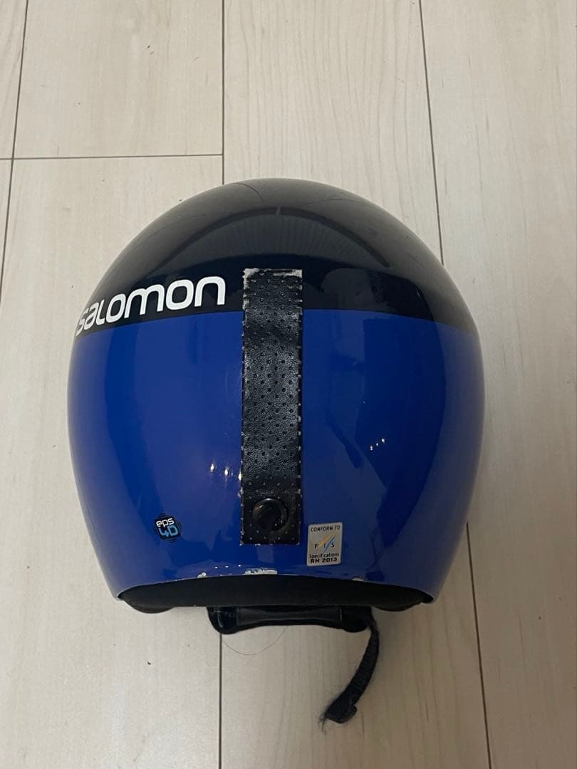 Salomon スキー用ヘルメット 青/黒
