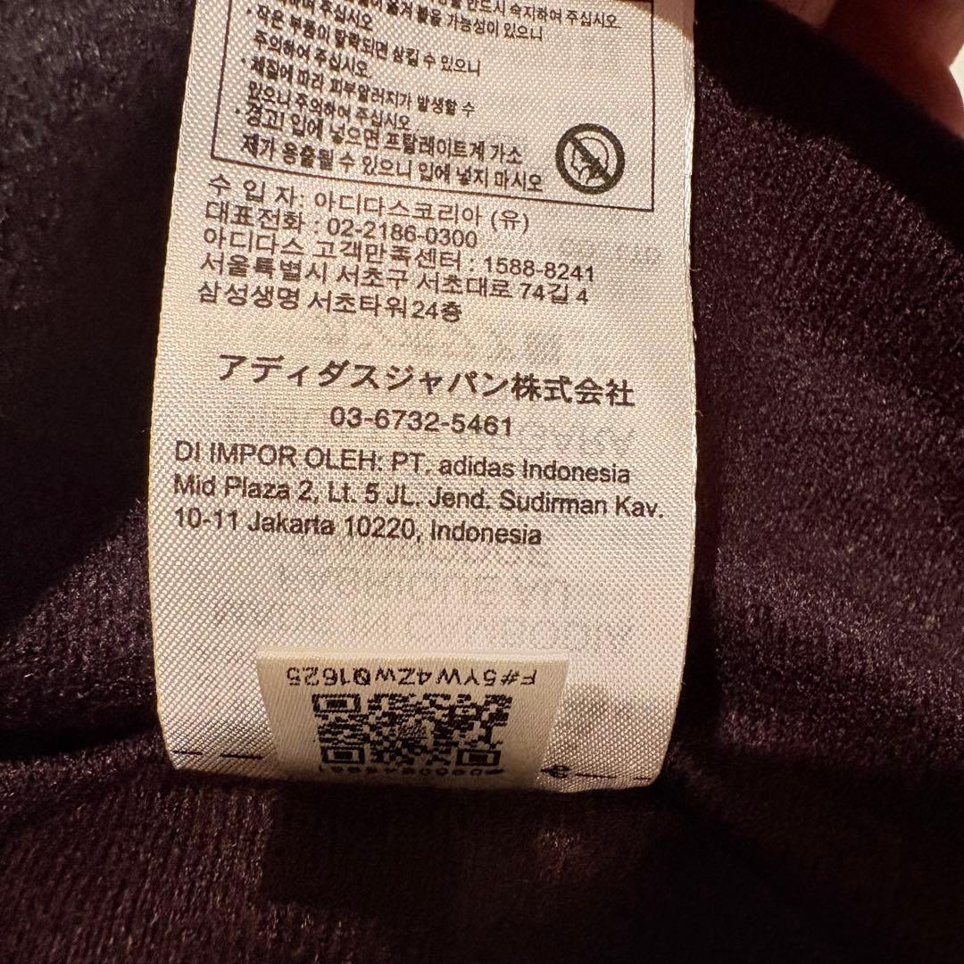 adidas レディースフード付きウィンドブレーカー 黒・グレー