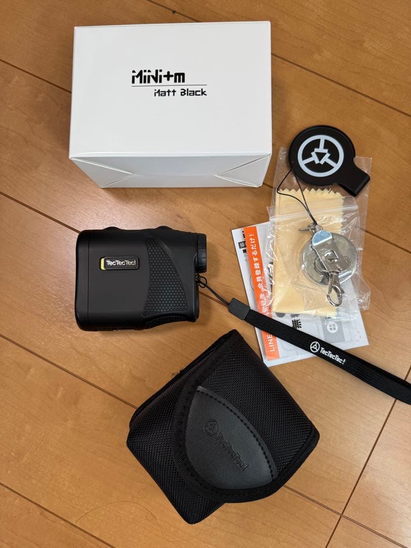 TecTecTec Mini ゴルフ用距離計 マットブラック