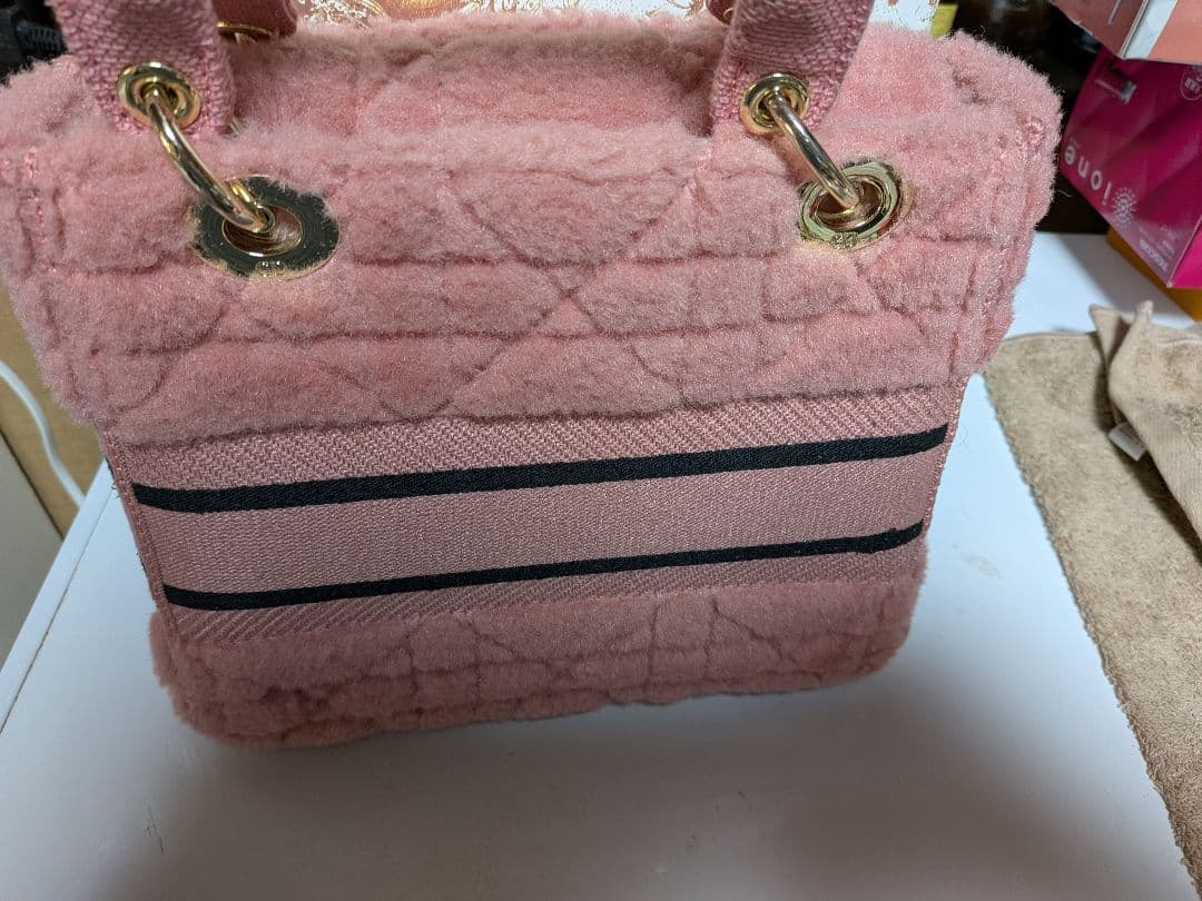 CHRISTIAN DIOR ピンク ハンドバッグ