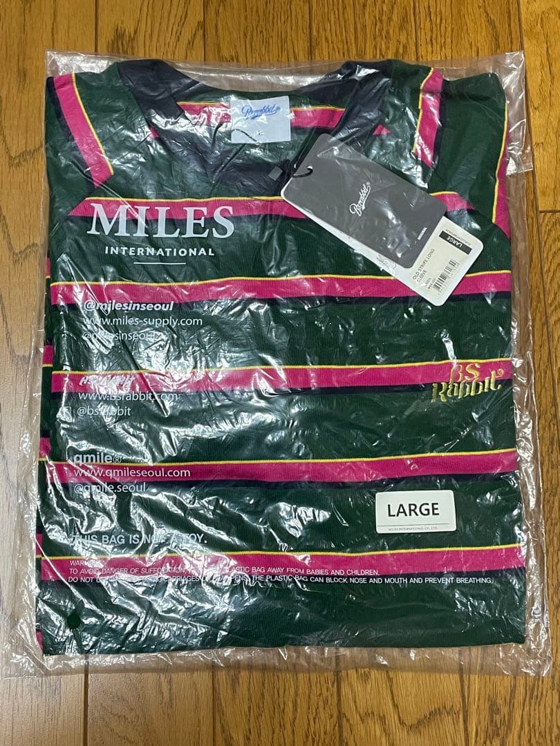bsrabbit ビーエスラビット　L OLDSTRIPELONGSLEEVE
