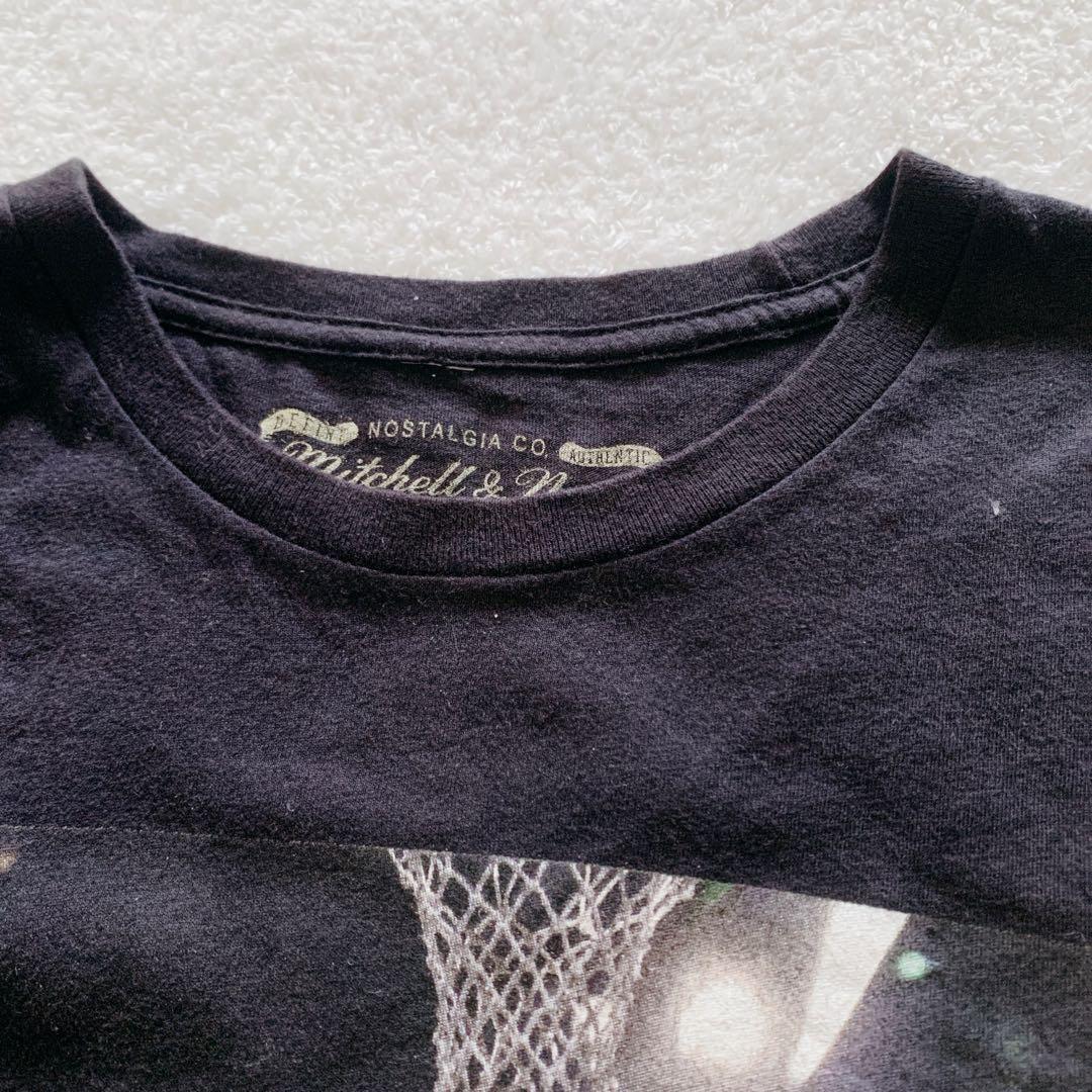 デニス・ロッドマン Tシャツ シカゴ・ブルズ NBAブラックミッチェルアンドネス