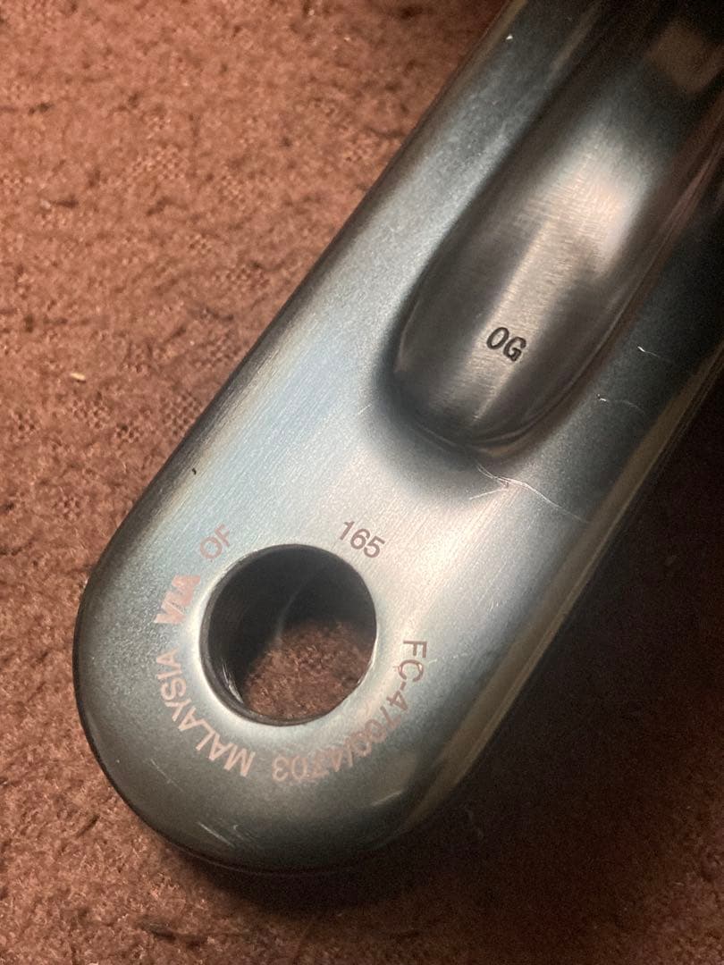 小傷欠品有 FC-4700 シマノティアグラ 165mm 50-34T 2×10