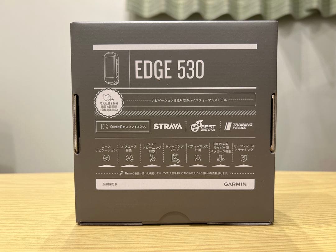 ガーミン Edge 530 本体のみ ブラック Android/iOS対応
