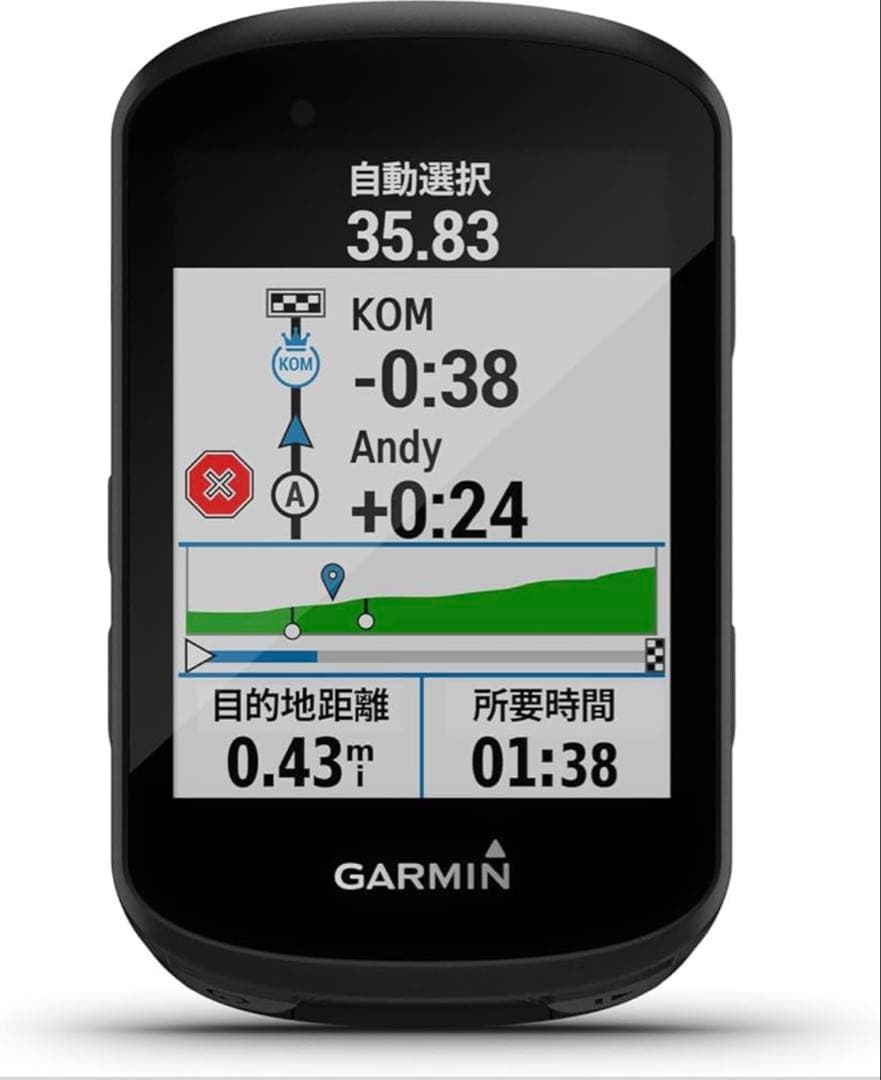 ガーミン Edge 530 本体のみ ブラック Android/iOS対応
