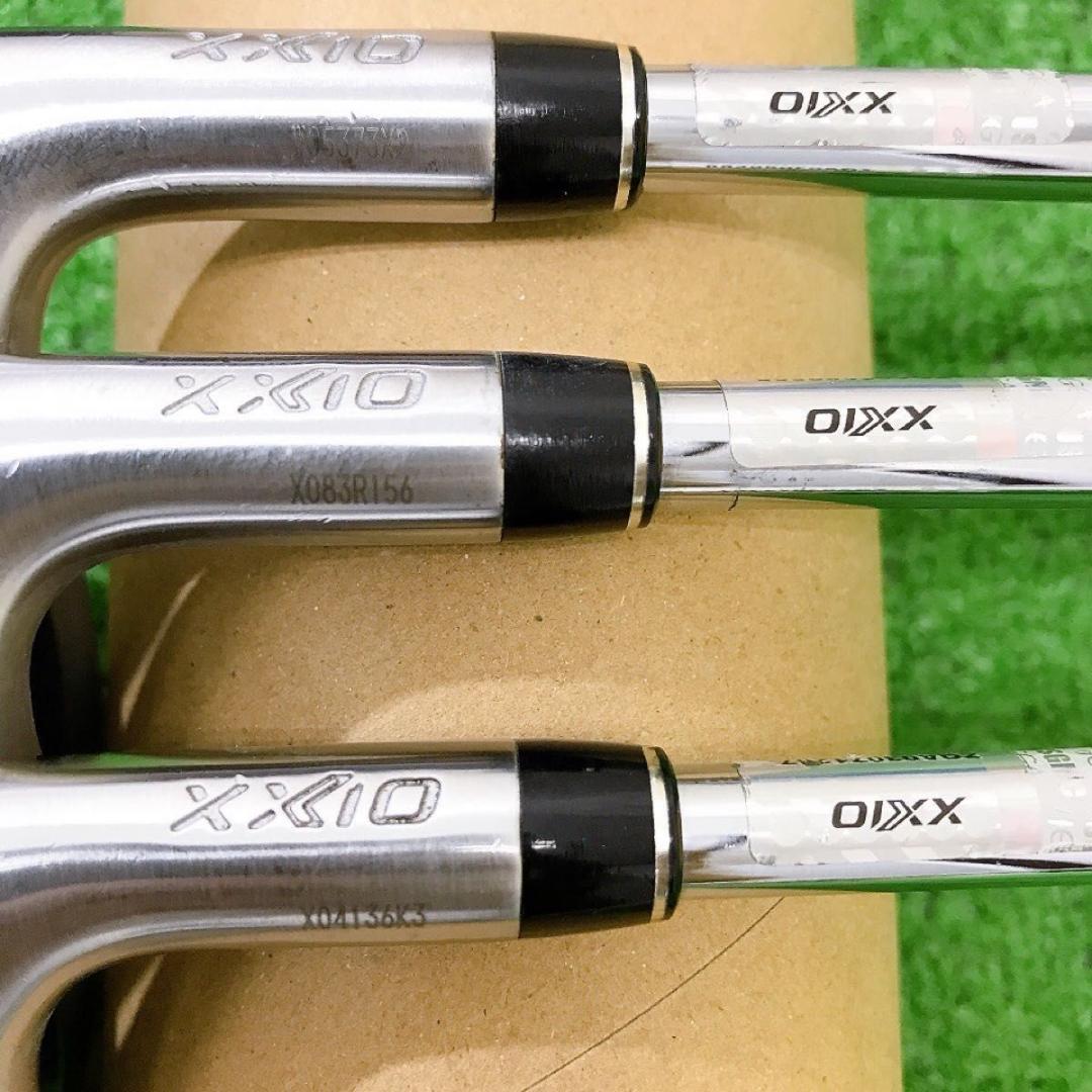 タ87★ゼクシオエックス 7番アイアン7本セット S XXIO X eks 純正
