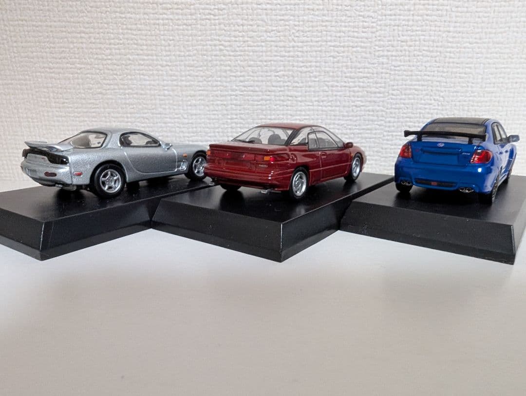 京商製1/64FD RX-7 WRX インプレッサS206 アルシオーネ